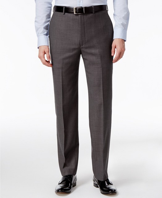 calvin klein grey dress pants