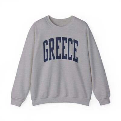 Greece Greek Moving Sweatshirt Gifts Crew Neck Shirt Long Crewneck Quotes Men