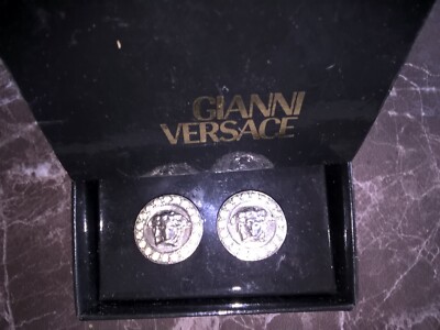 GIANNI VERSACE LUXUS Ohrclips Silber