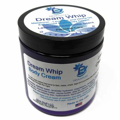 Diva stuff Dream Whip Magnesium and Hemp Enhanced Night Body Cream for Relaxed 