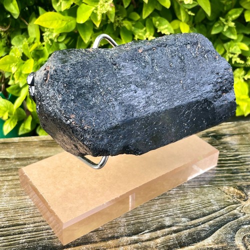 7.01LB Natural black tourmaline quartz crystal cluster mineral specimen - 第 5/14 張圖片