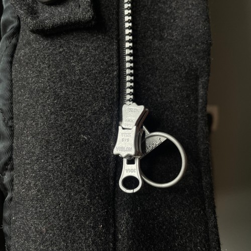 Barbour Men’s ‘Lindisfarne’ Overcoat with Leather Elbow Patches - 46US/UK / 56EU - Picture 18 of 23