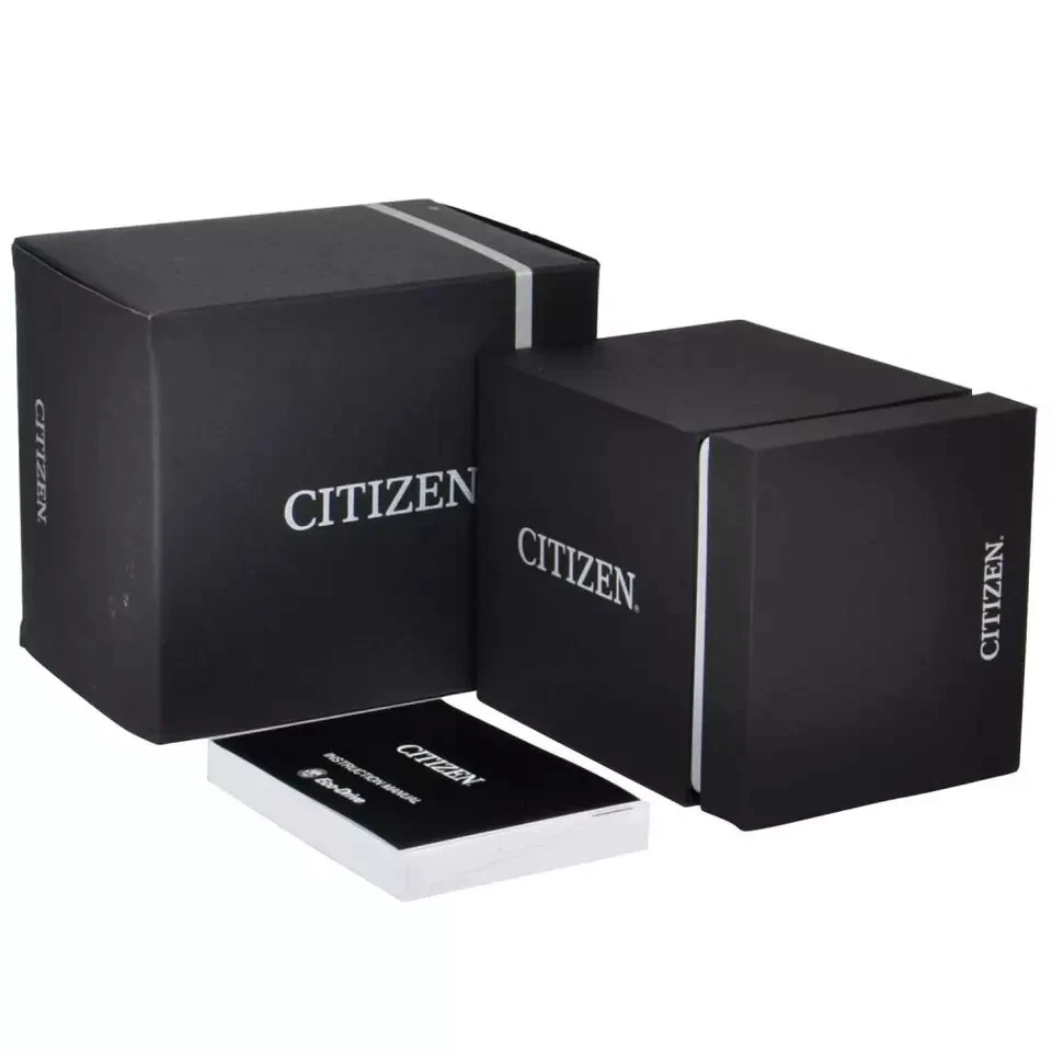 Citizen Eco-Drive Metropolitan CA4590-81A Cronografo Bianco 41mm Nuovo - Immagine 4 di 4