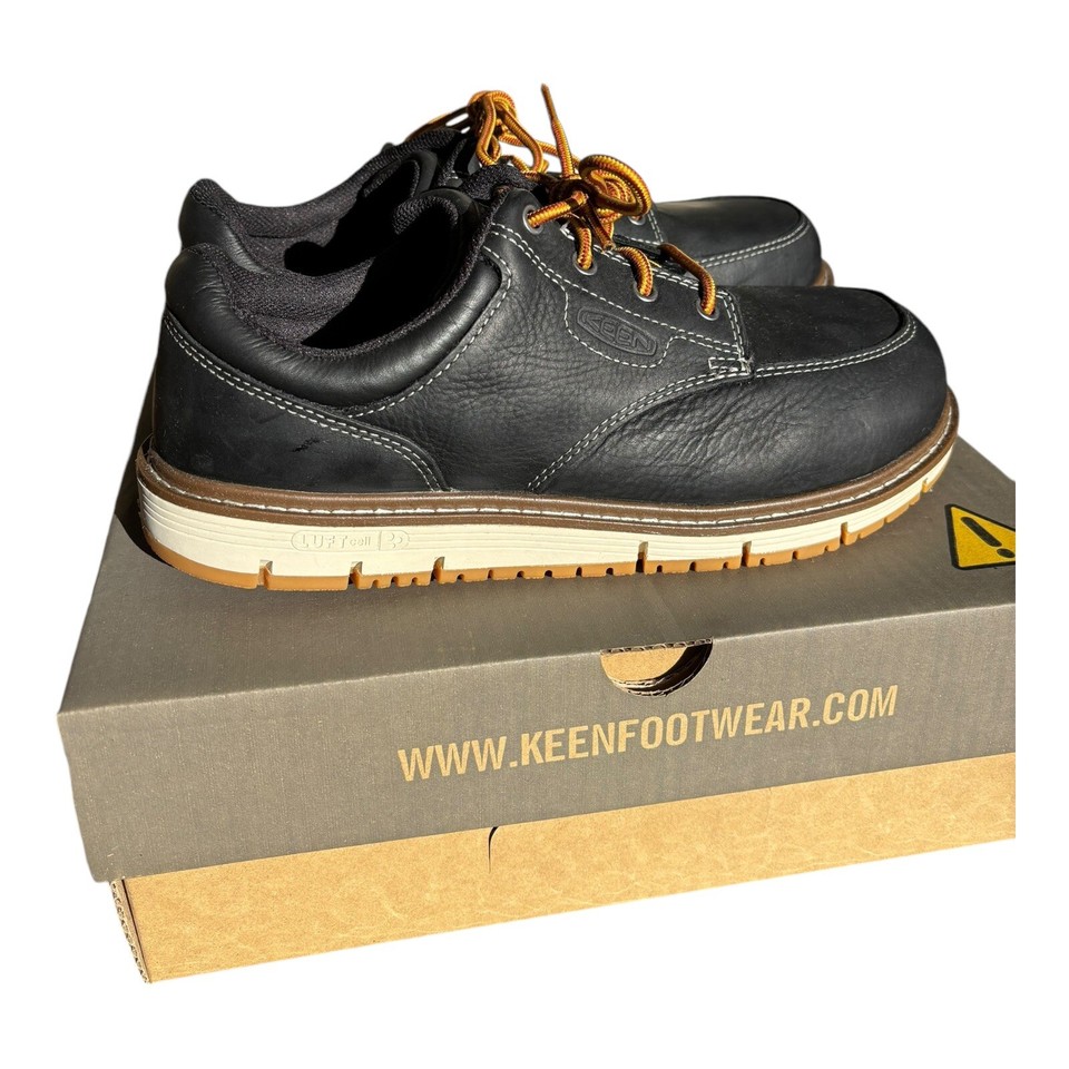 KEEN Utility Men's San Jose Oxford Low Soft Toe Industrial Work Shoes