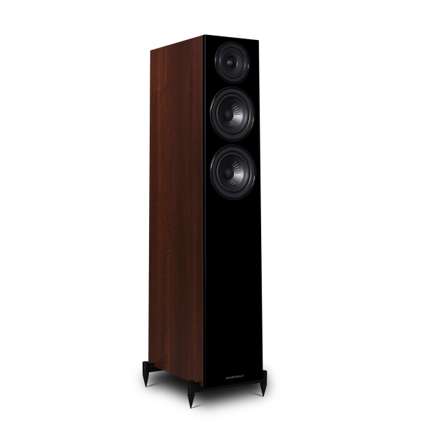 WHARFEDALE DIAMOND 12.4 WALNUT COPPIA DI DIFFUSORI DA PAVIMENTO 2 VIE 1/2 NUOVI