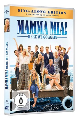 Mamma Mia! Here we go again | Sing-Along Edition & Kinofassung - DVD Neu & OVP