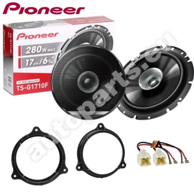 Kit De 2 Enceintes Avant/Arrière PIONEER TS-G1710 Pour Nissan XTrail - Photo 1/4