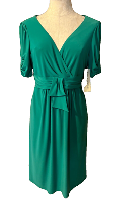 green emerald velvet dress Evan Picone 10642674 - Short Sheath Dress