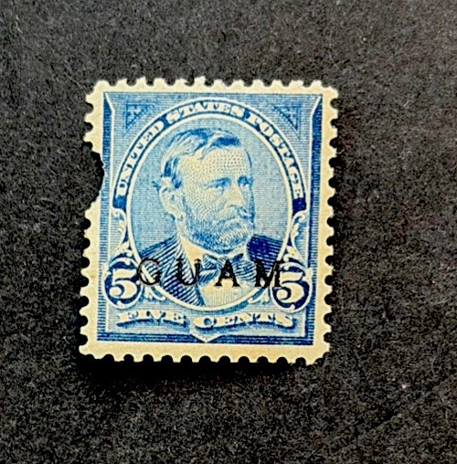 US Guam #5, MLH 5c Grant CV $33