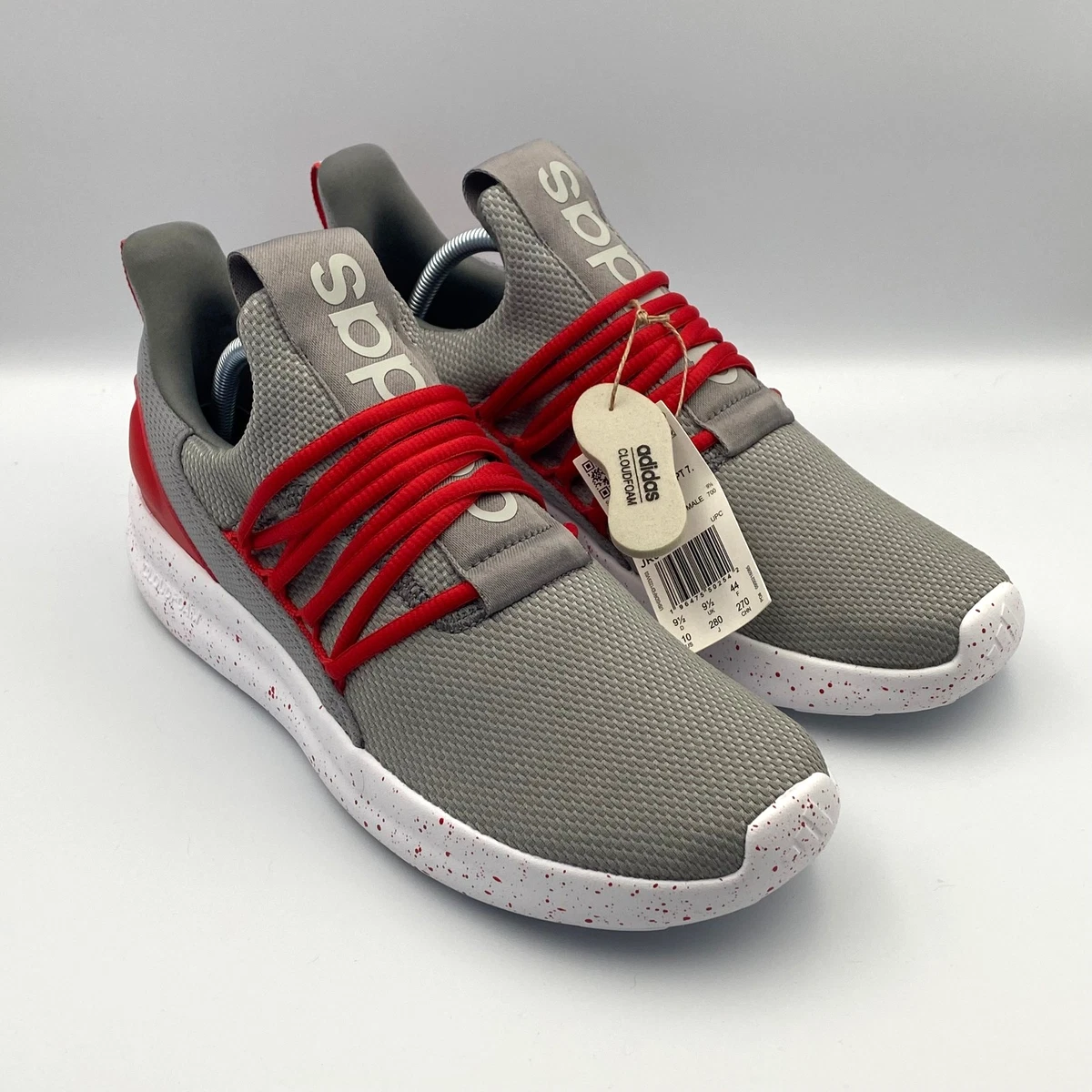 Adidas Lite Racer Adapt 7.0 Grey Bright Red for sale | eBay