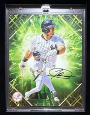 Fanatics Emanate Jasson Dominguez Autographed Serial #27/99 Yankees Card