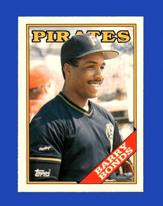 1988 Topps Tiffany Set-Break #450 Barry Bonds NM-MT OR BETTER *GMCARDS*
