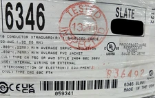 Alpha Wire 6346 22/10C Multi-Shielded Control/Communication Cable Gray /10ft