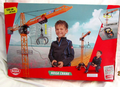 48'' Mega Crane Battery Operated with Remote Control-Brand New in Factory Box!