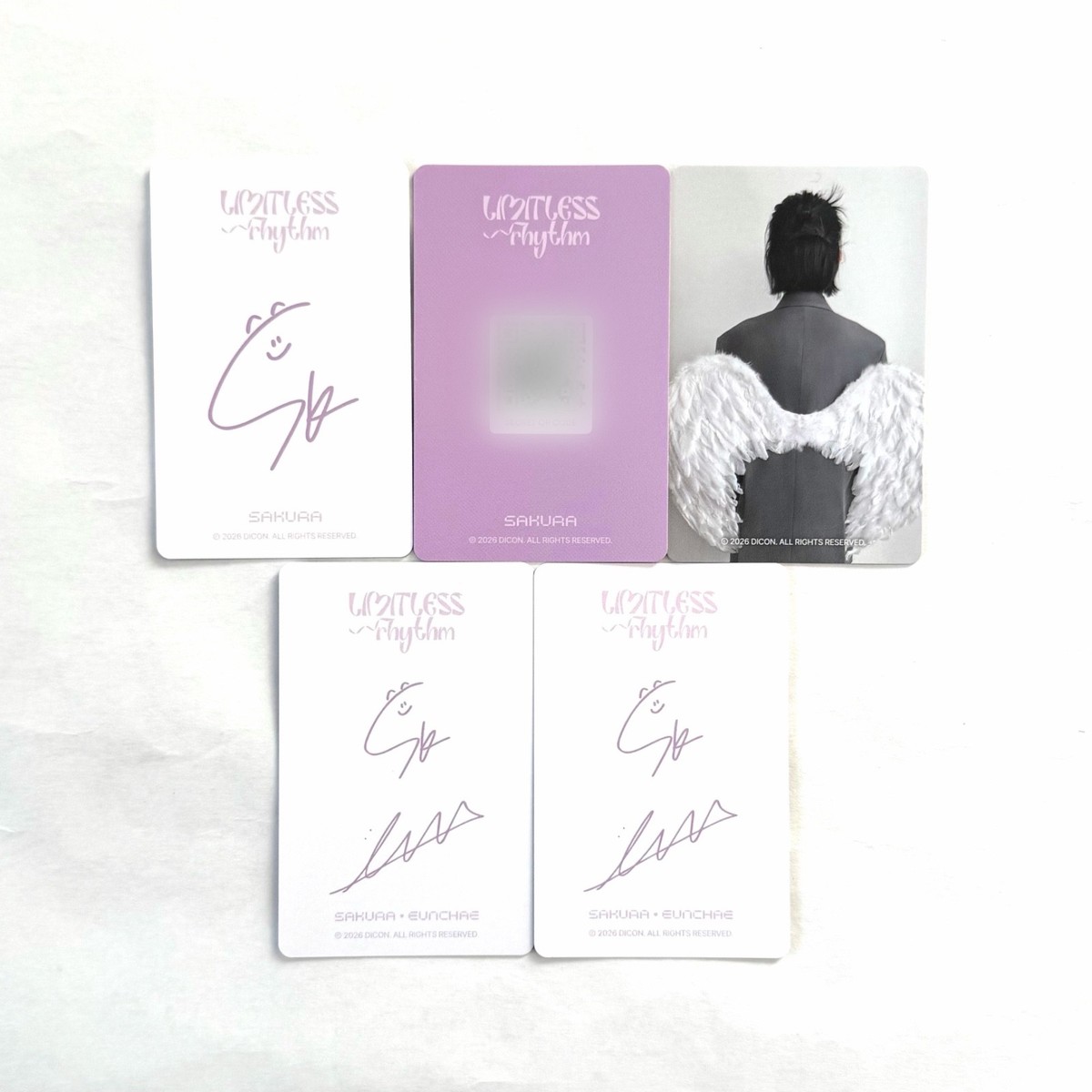 LE SSERAFIM] D'ICON / Sakura Photocard D'PARTMENT Benefit Clear PC