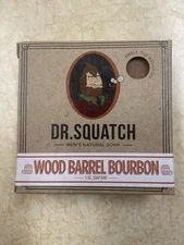 Dr squatch Original OG Wood Barrel Bourbon In Clean Great Shap Perfectly Sealed 