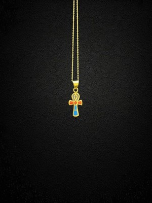 Unique Egyptian Ankh Necklace: Key of Life Pendant, Handmade in Egypt