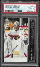 Spencer Knight Young Guns PSA 10 RC 2021-22 Upper Deck