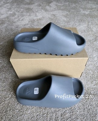 Yeezy Slate Marine Sandal Slides Size 10