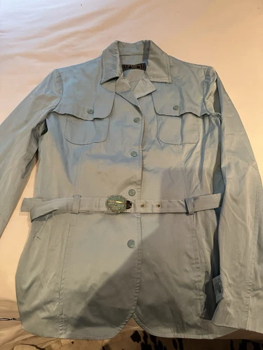 Giacca Fendi coccinella blu vintage