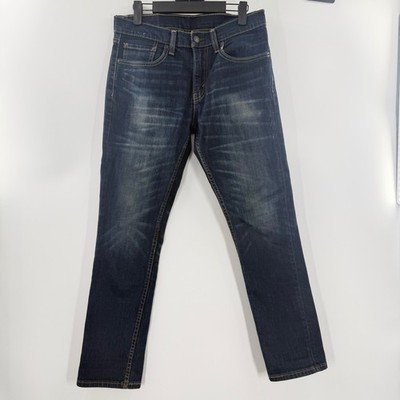 Levis 511 Slim Fit Jeans Mens 31x30 Dark Wash Indigo Denim Pants 04511-1390