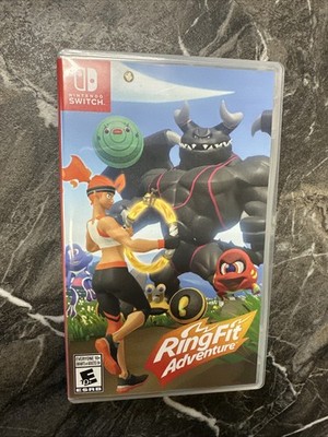 Ring Fit Adventure (Nintendo Switch, 2019) Game Only! Tested