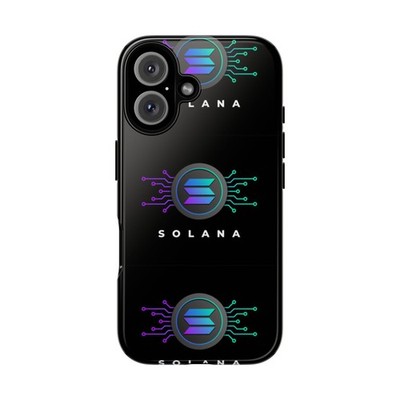 Stylish Phone Case for Tech Enthusiasts, Solana Graphic Design, Gift for [...]