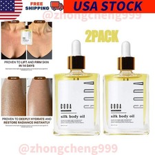 2pcs GODA Silk Body Oil,Silk Body Oil,Goda Perfume Oil,Bath  Shower Oil Smooth