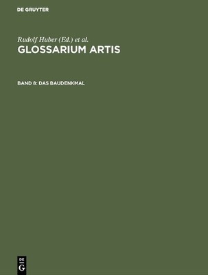 Das Baudenkmal by  Comit International d'Histoire de l'Art, ... - 9783484640085