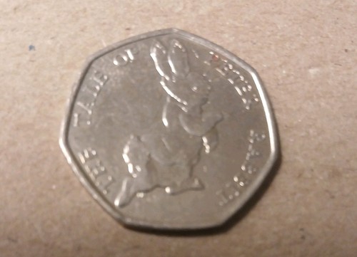 Extremely rare Peter Rabbit 50P 2017 Coin | eBay UK