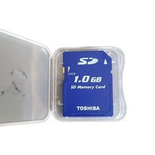 TOSHIBA SD Card 1GB Memory Card. Used