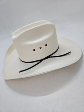 Resistol Denison 7X Bangora Straw Cowboy Hat, Men's Size 7