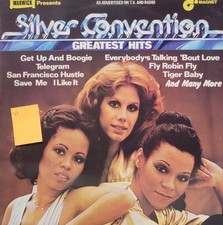 Silver Convention Greatest Hits Vinyl Record VG  UK Pressing MAG6001