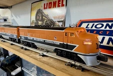 Lionel 6-11737 MLR F3 ABA set With Railsounds. Mint!