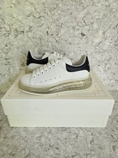 ALEXANDER MCQUEEN Oversized Bubble Womens UK 4 EU 37 White Black trainers Shoes 