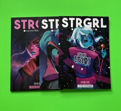 STRGRL 1 2 3 | Behemoth Comics 2022 / Lucas Mendonca