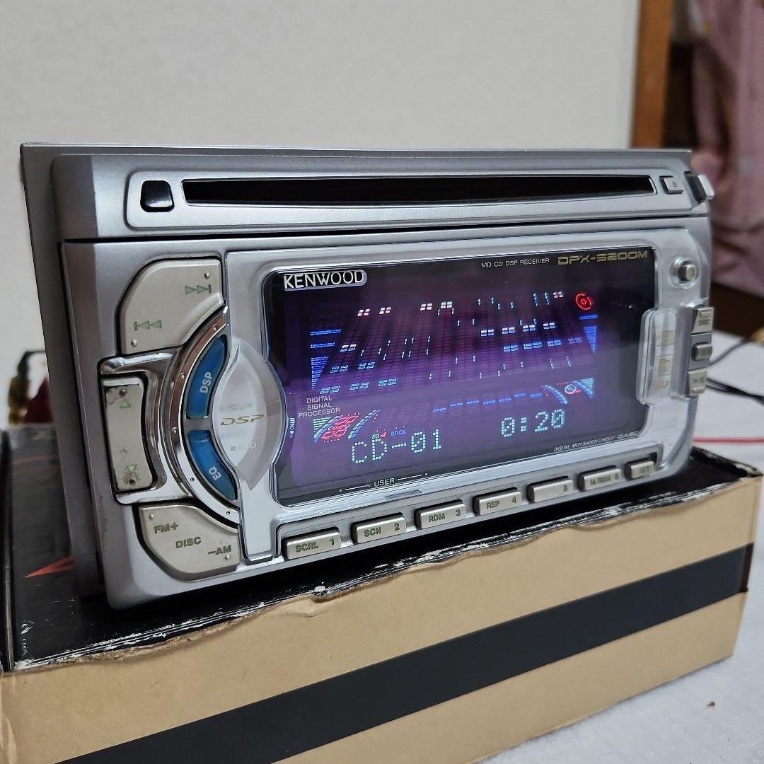 KENWOOD DPX-5200M CD MDレシーバー KENWOOD DPX-5200M CD and MD Receiver Used Car Audio 2DIN