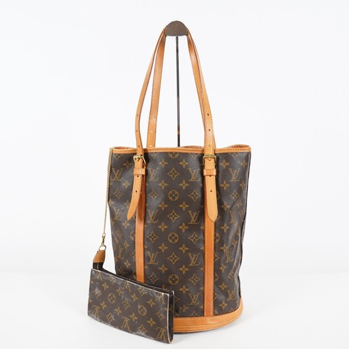 Louis Vuitton Monogram Bucket GM Shoulder Tote Bag Brown M42236 07E202860017