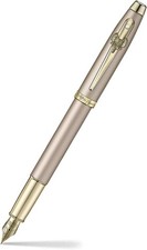 Sheaffer 100 Emily in Paris Edition Fountain Pen Fine Nib Champagne Gold Bow