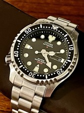 Citizen Promaster NY0040-50E Watch - 44mm, Automatic, Steel Band, Left Handed.