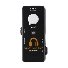 Guitar Headphone Amp Effect Pedal with Compact Design for Easy Transport