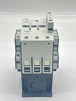 Moeller DIL M65 Contactor 400V 65A W/DIL M1000-XHI Auxiliary Contact 