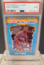 1990-91 Fleer All-Stars Isiah Thomas #6 PSA 9