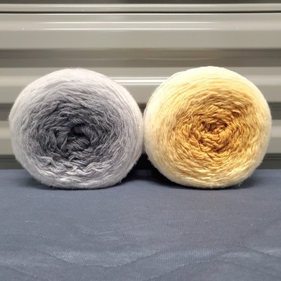 Caron Cloud Cakes Perfect Phasing Yarn Variegated Nightwatch & Golden 2pk NEW 
