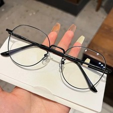 Oversized Lightweight Metal Reading Glasses Fashion Large Eyewear for Seniors