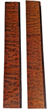 2 Pieces Reclaimed Salvaged Antique Mahogany Timber Wood @72cm x 11cm x 35mm