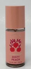1 NEW BATH  BODY WORKS ZESTY PEACH FRAGRANCE MIST SPRAY TRAVEL SIZE 2.5 OZ