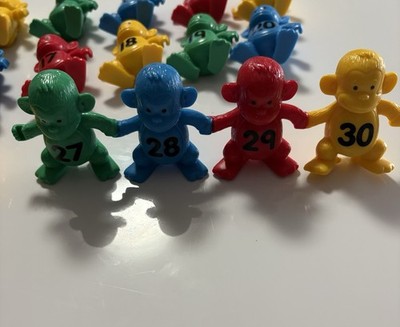 kitamura0035：ADICTS：モンキー首ふり人形・20個セット Lakeshore Linking Pattern Numbered Monkeys 1-30 | eBay