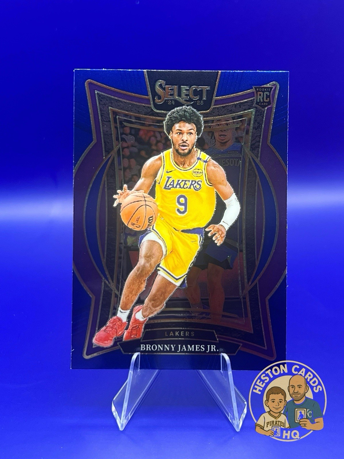 🚨 BRONNY JAMES JR. 2024-25 Select Concourse Blue Prizm #90 RC LA Lakers 🚨