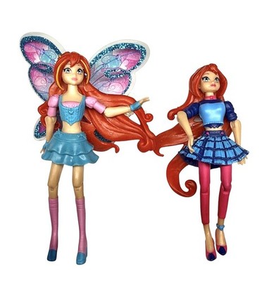 Winx Club Jakks Pacific Mini Figure Believix Bloom Concert Bloom Set